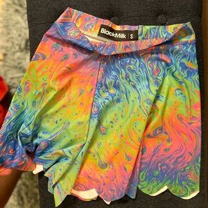 “SOLD” I BLEED RAINBOWS SHORTIES - Size S - Blackmilk
